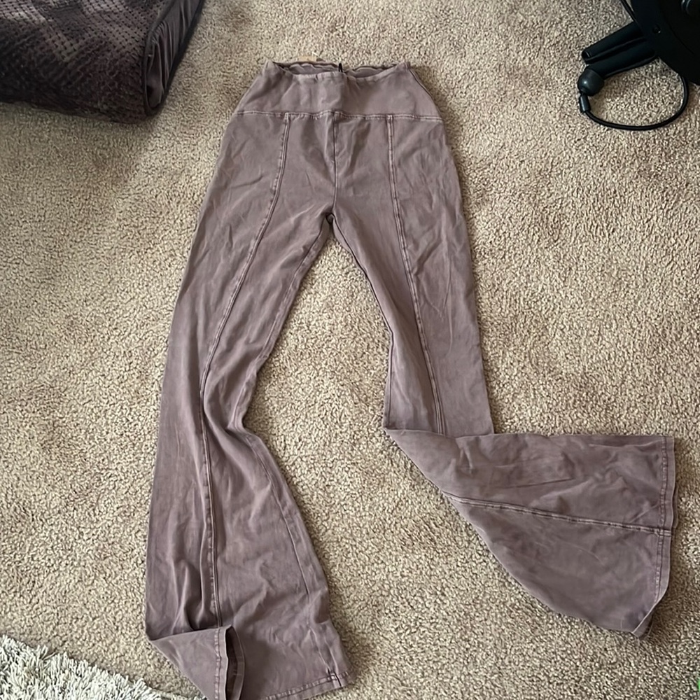 Out From Under Aria Seamed Flared Pant Urban Outfitters
